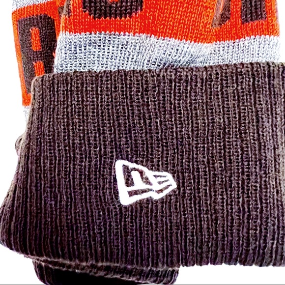Cleveland Browns New Era Knit Winter Hat Beanie NFL Mens Womens Fan Gear Gift - Picture 4 of 9